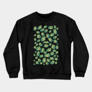 Frog Blobs Crewneck Sweatshirt